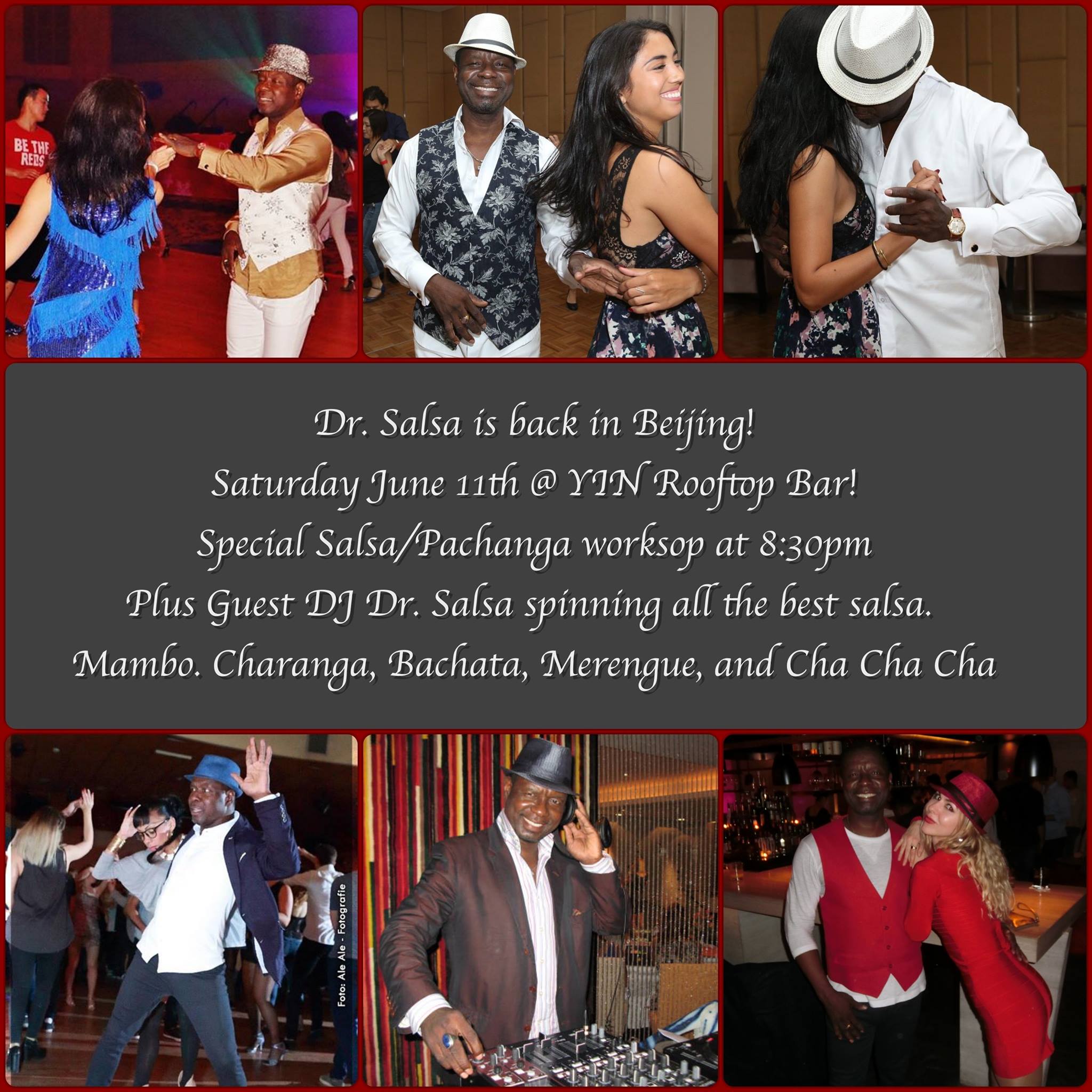 Salsa Friendship and Promotion Event in China with "BACK in Beijing"
