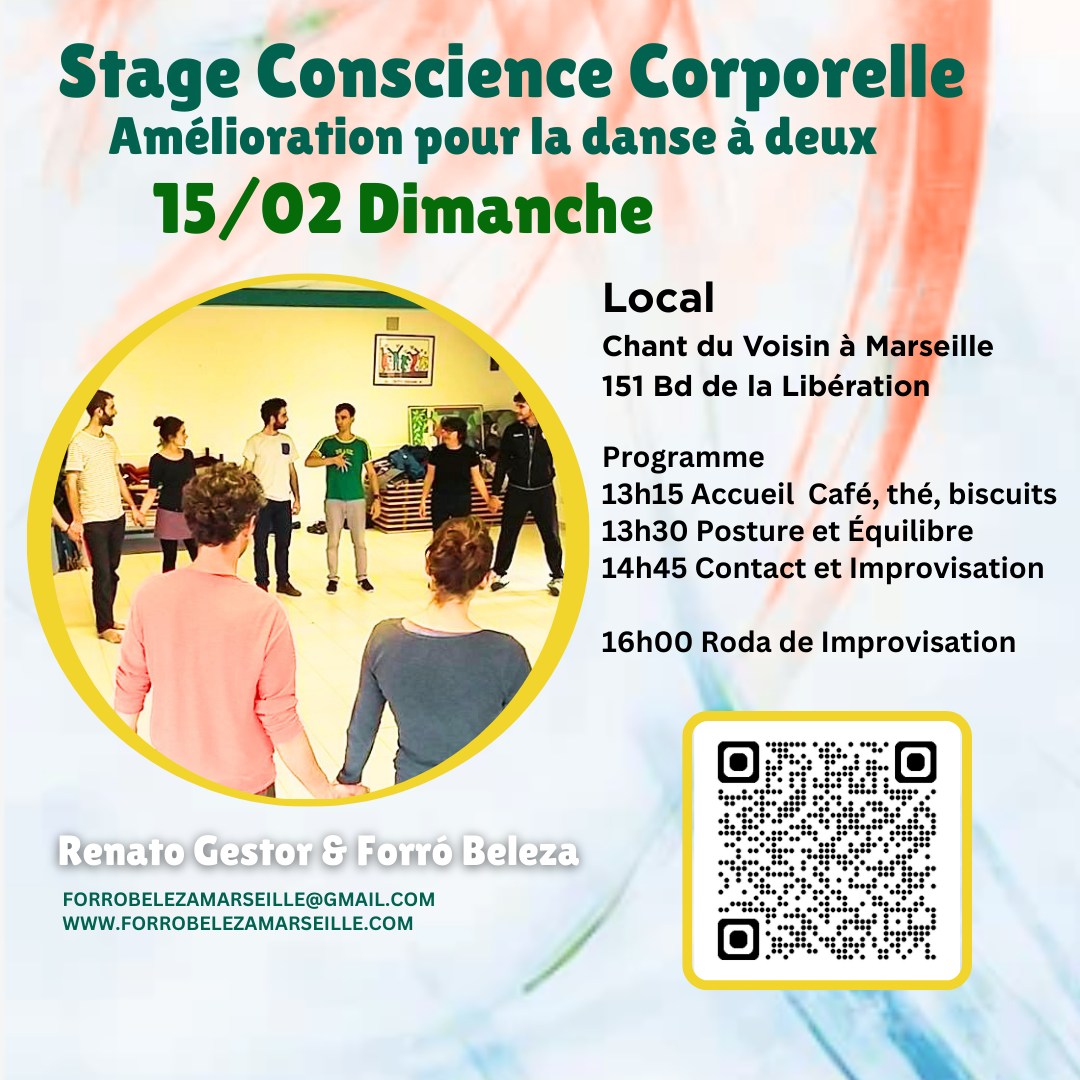 1 3 Stage Conscience Corporelle à Marseille, pour la danse à deux,