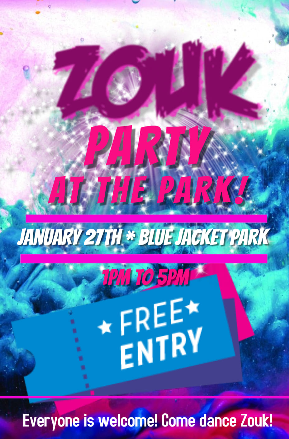 Zouk Party At The Park