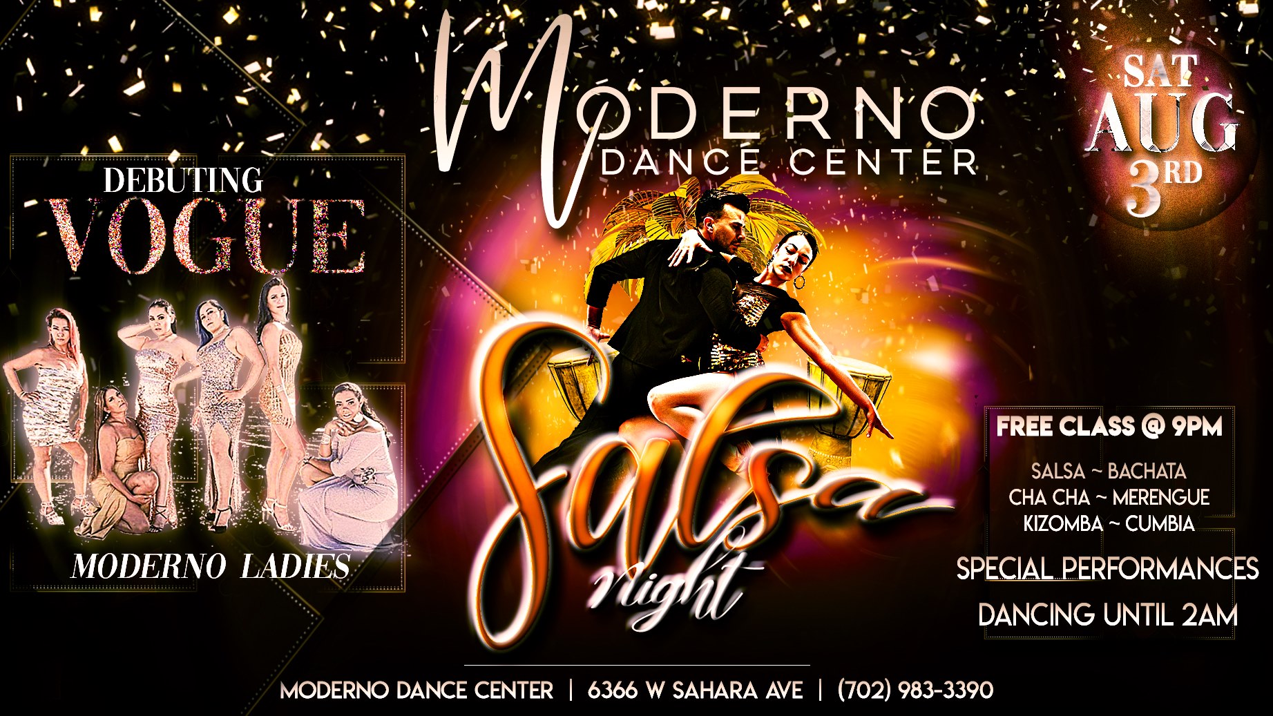 Moderno Salsa Night