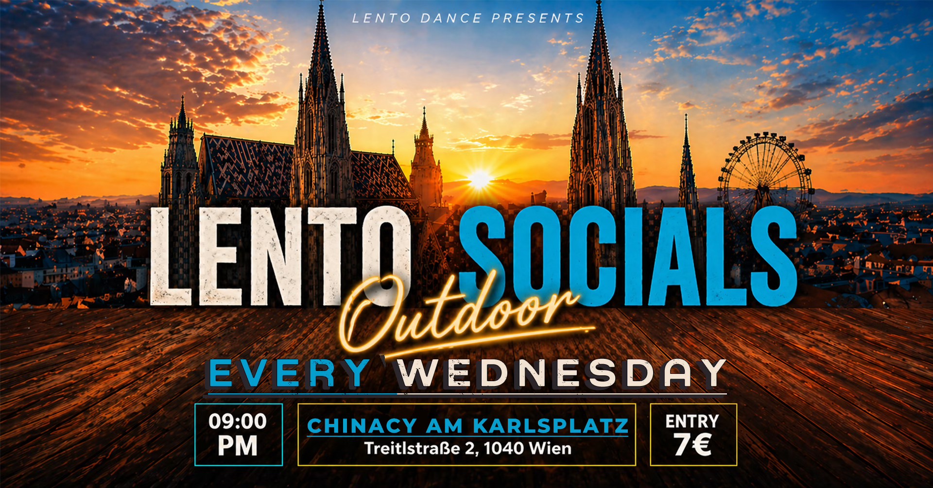Lento Socials - Every Wednesday @Kunsthalle