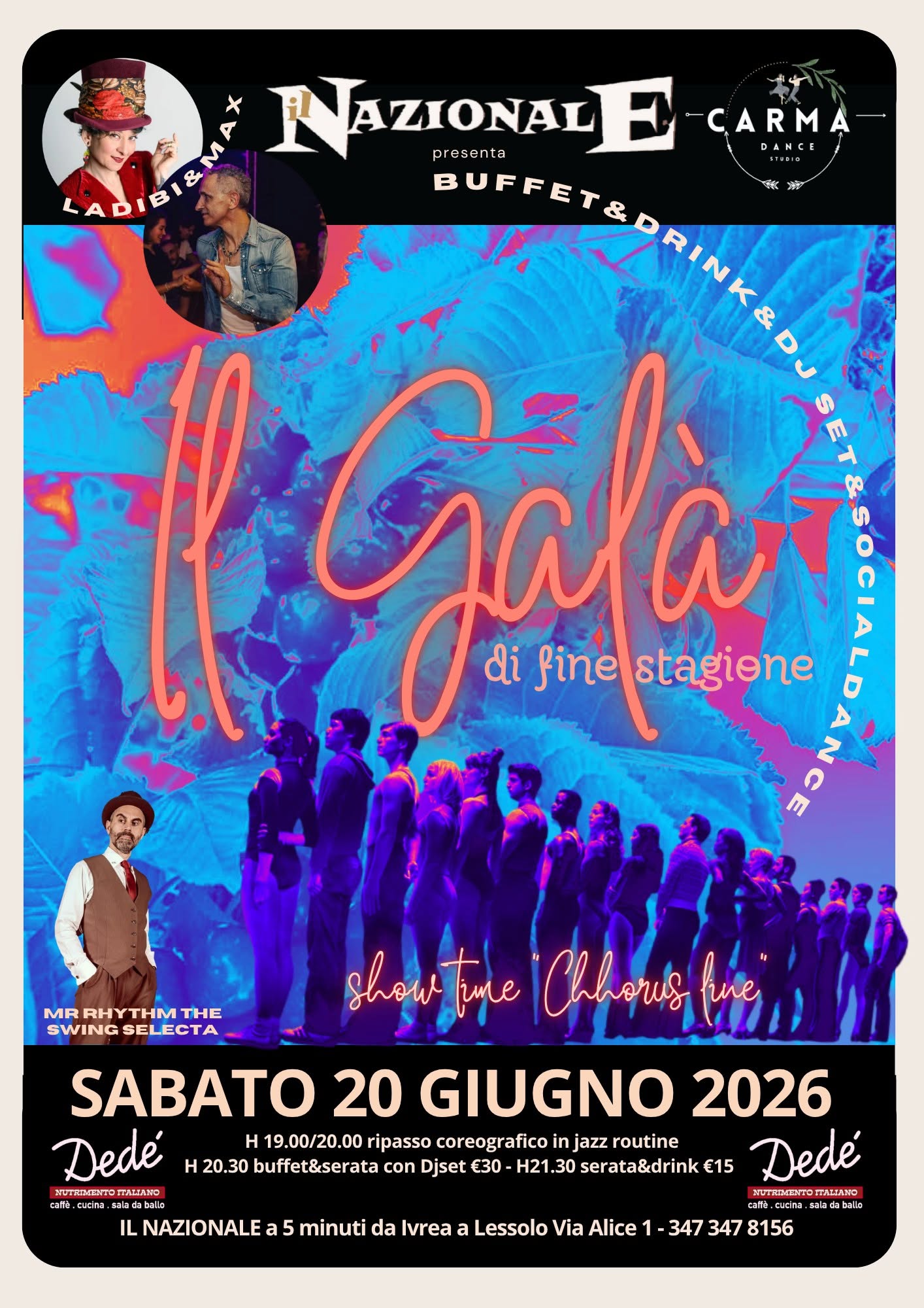 Swing Time al Nazionale dal 2012 🎭 Gala di fine stagione 🎭