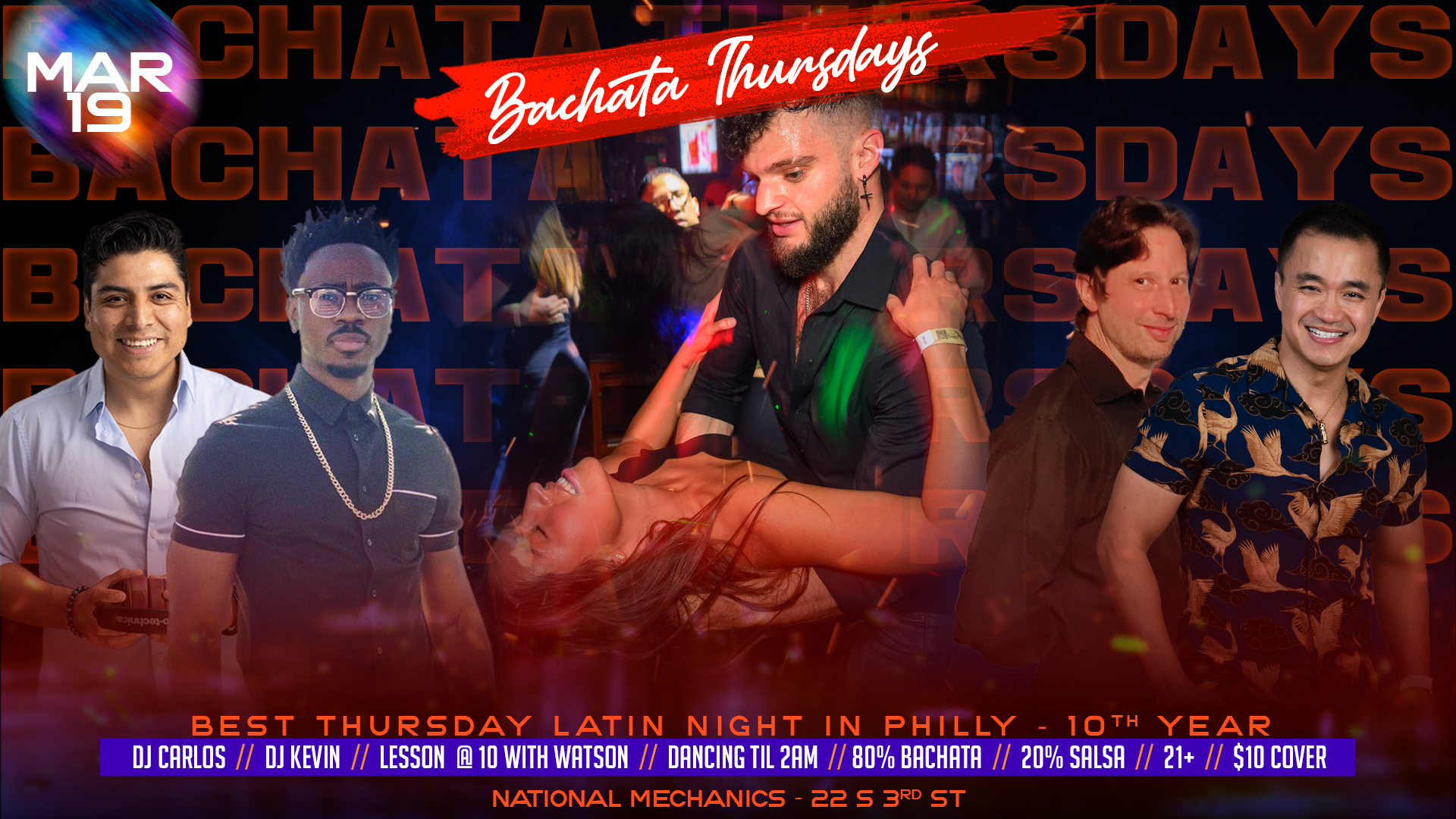 Bachata Thursdays - MAR 19