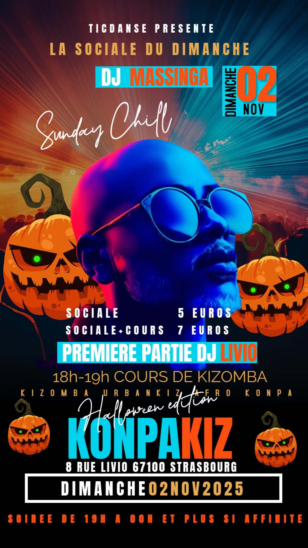 La sociale du dimanche : Halloween - spéciale KONPA KIZ