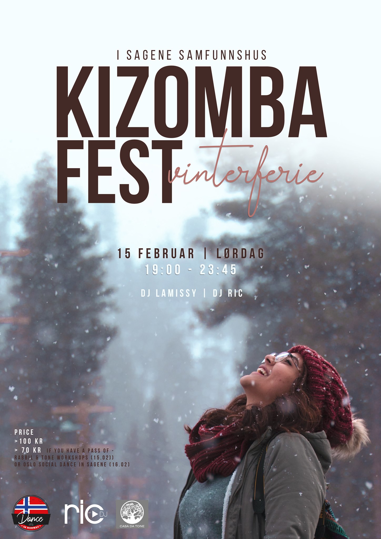 Kizomba Fest vinterferie - 15.02.2020