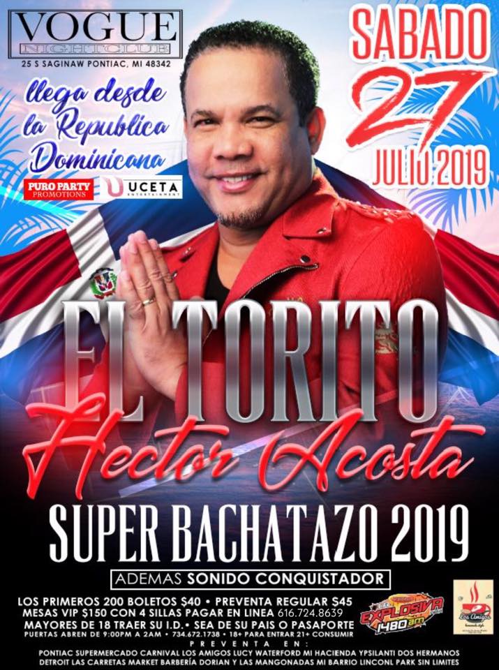 Súper Bachatazo con Héctor Acosta-El Torito