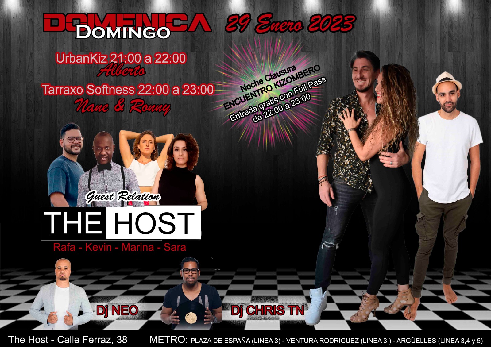 ★Domenica The Host★ 29 de Enero 2023 ★