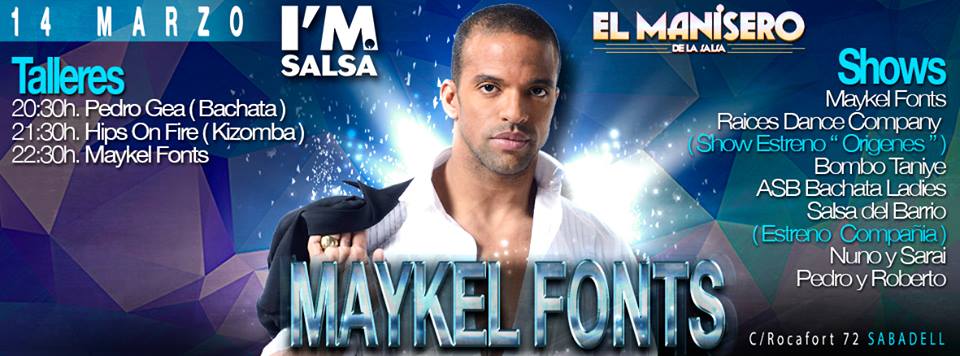 I´M SALSA PRESENTA A MAYKEL FONTS
