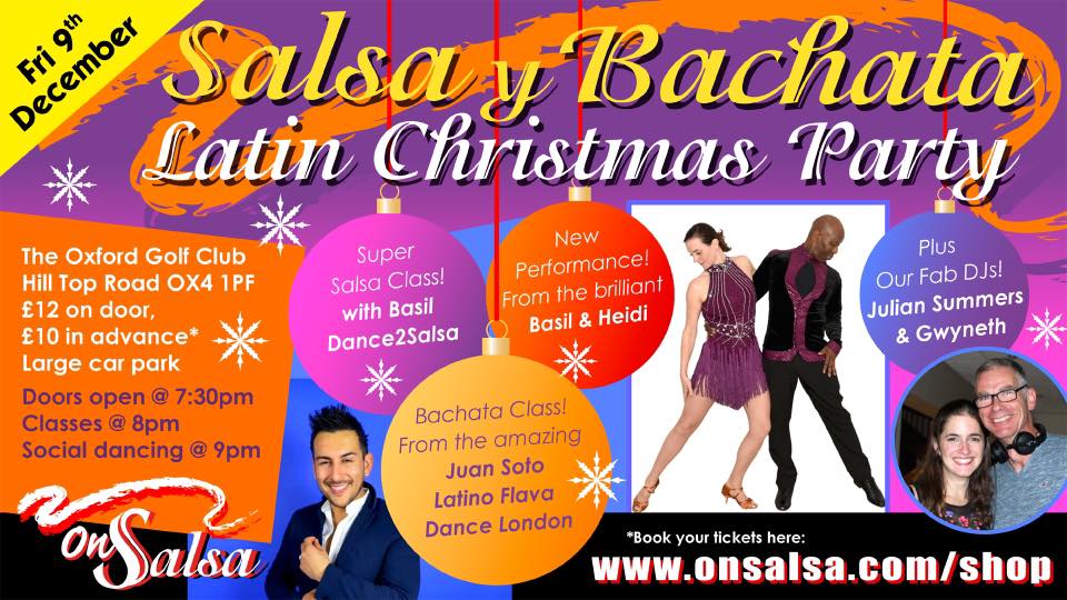 Fri 9th Dec - Oxford Salsa y Bachata Christmas party