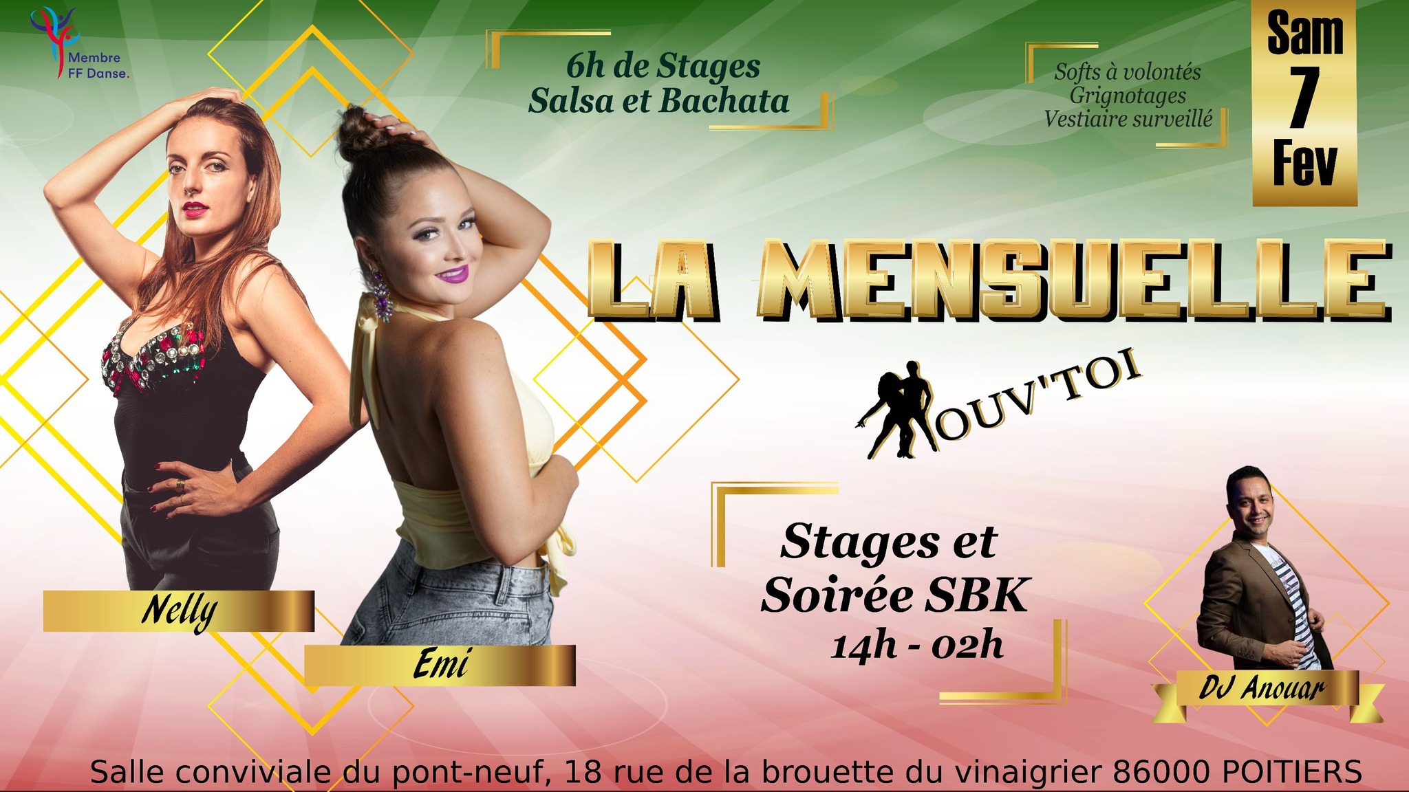 La Mensuelle Mouv'toi - avec Emi, Nelly et Anouar