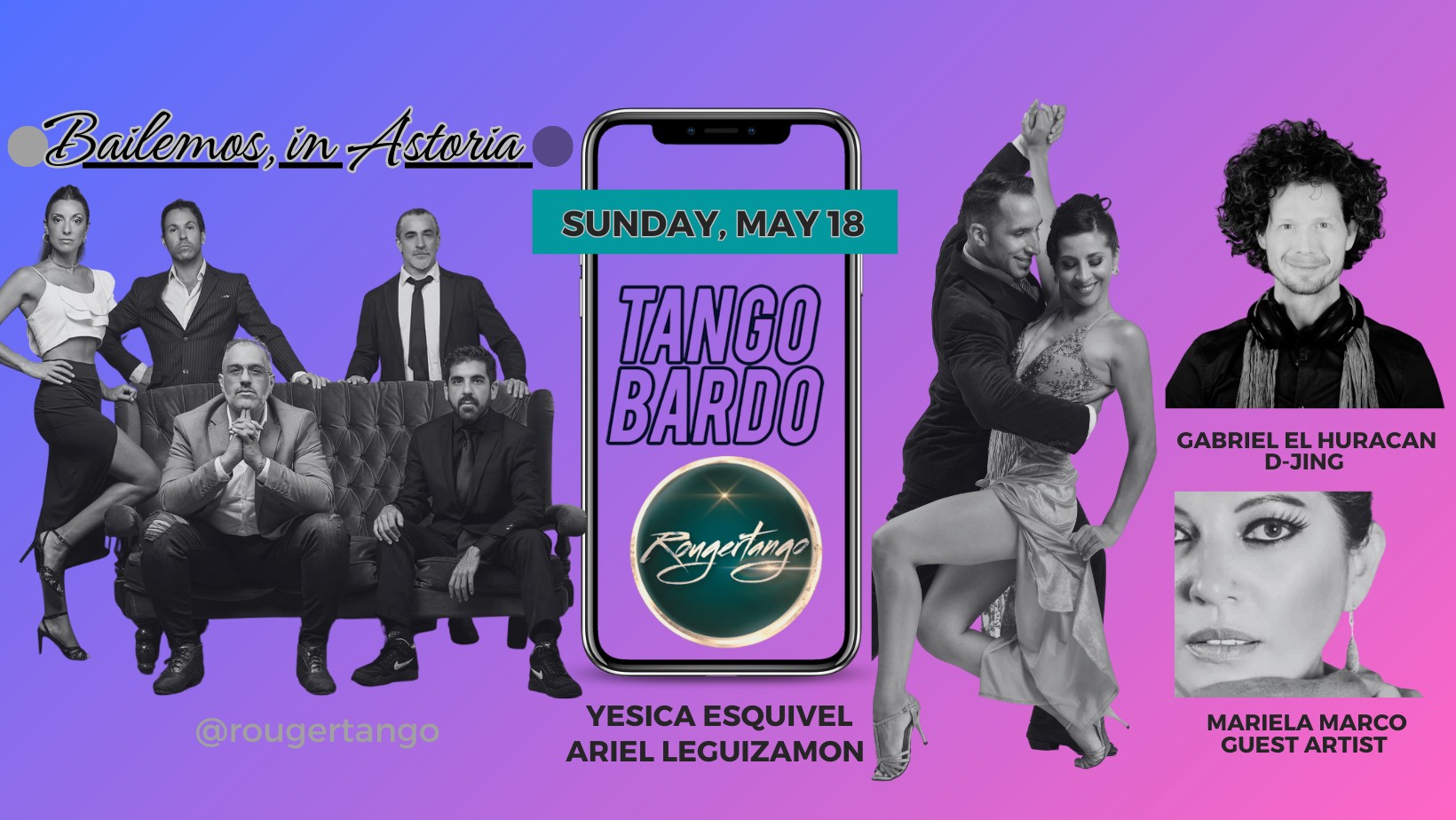 TANGO BARDO+MINONDI YESICA ESQUIVEL & ARIEL LEGUIZAMON-MARIELA MARCO-D-J GABRIEL EL HURACAN