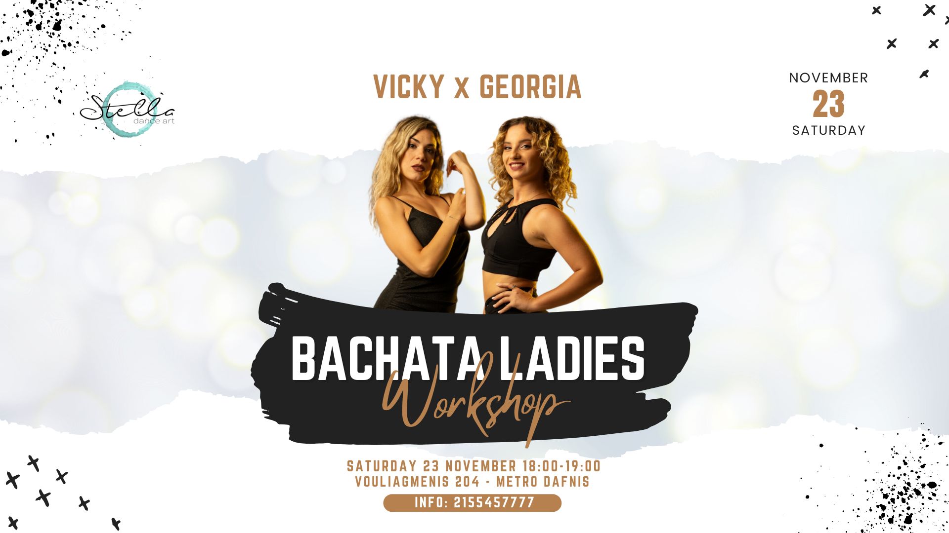 Bachata Ladies Workshop: Vicky X Georgia