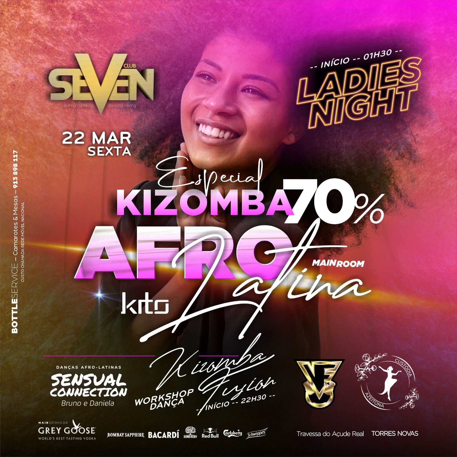 Noite Afrolatina - Especial 70% Kizomba