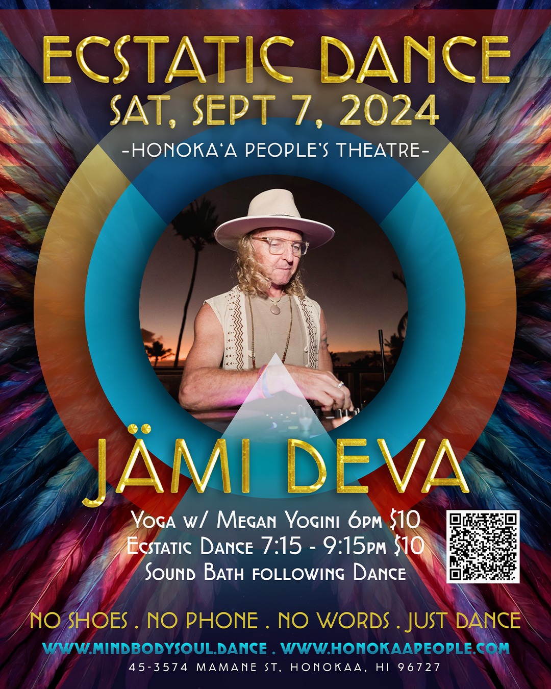 Ecstatic Dance Honoka‘a w Jämi Deva & Megan Yogini