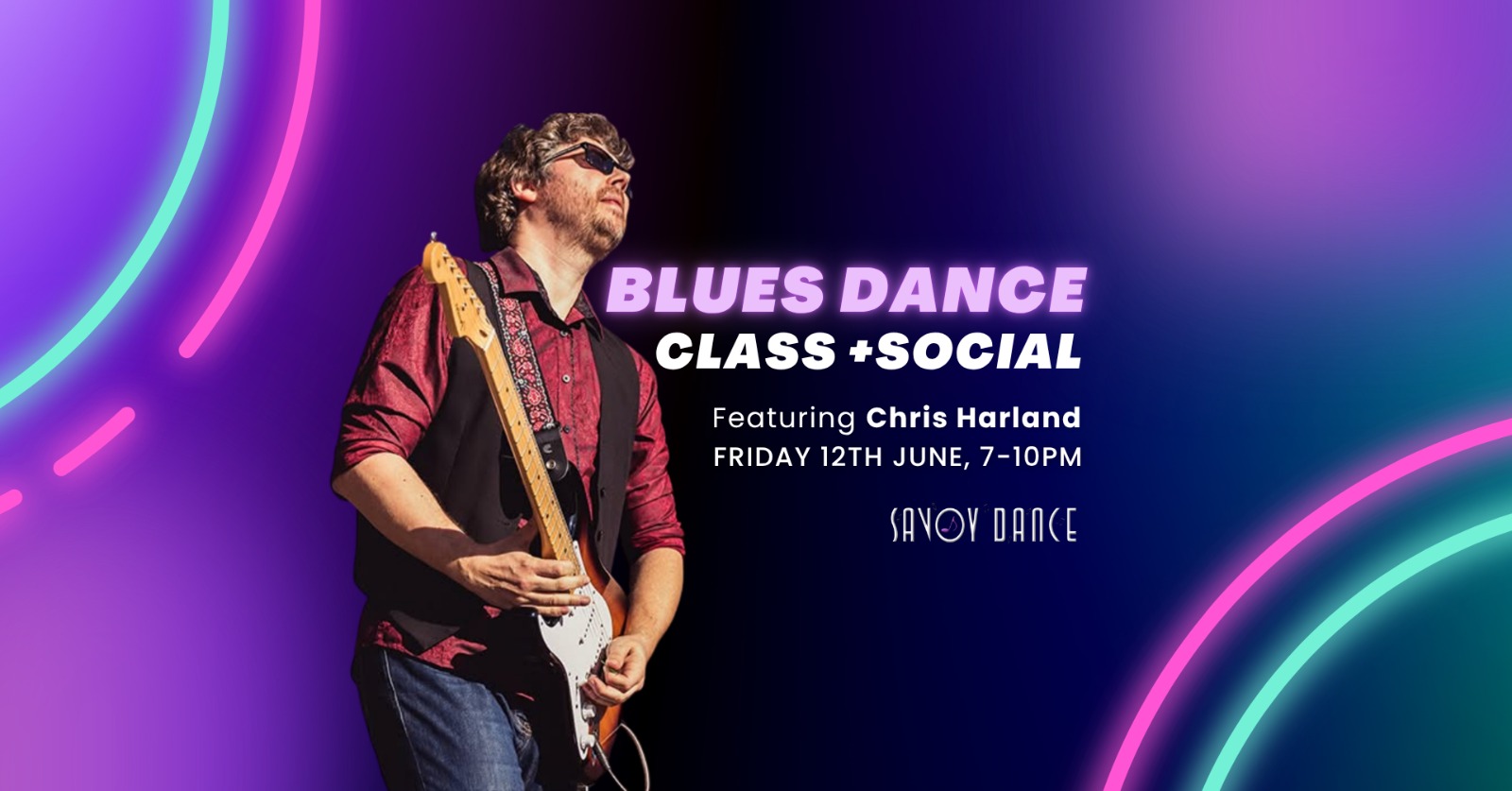Blues Dance Class + Social, June 2026!