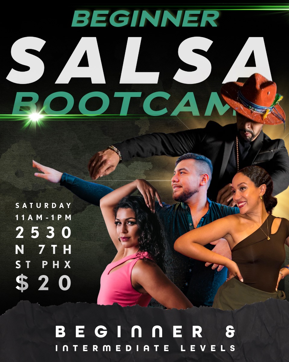 Saturday Beginner Salsa Bootcamp with Phoenix Salsa!