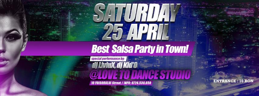 SALSA PARTY BY LOVE TO DANCE & SALSAGALAXY DC @ LOVE TO DANCE STUDIO