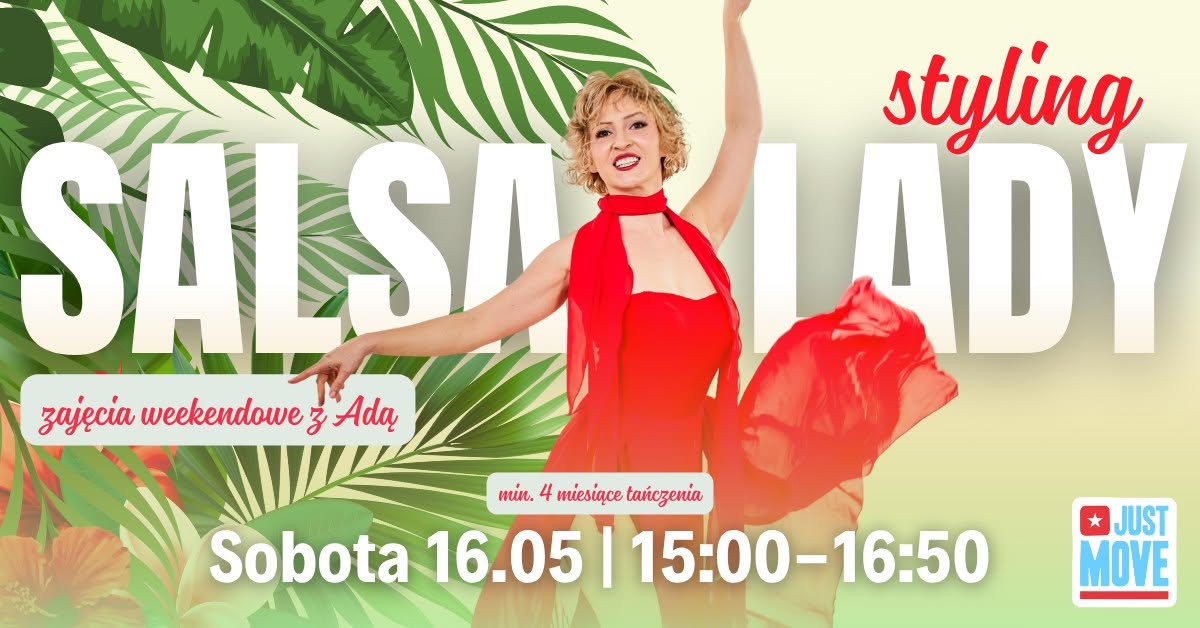 Salsa Lady Styling z Adą - od 4 miesięcy tańczenia - 16.05