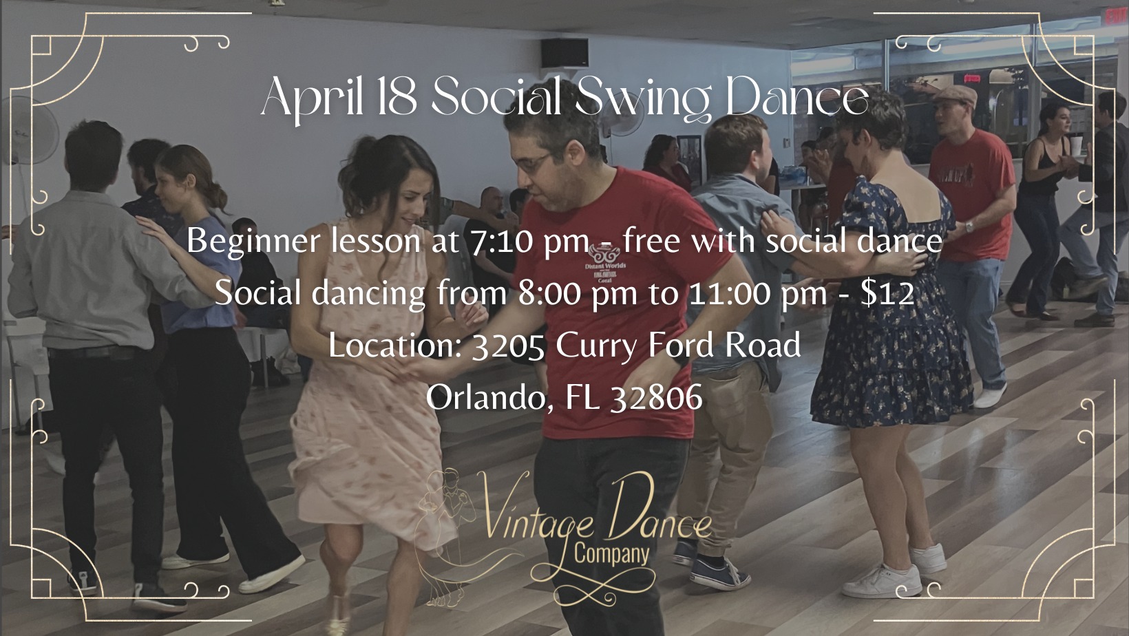 April 18 Social Swing Dance