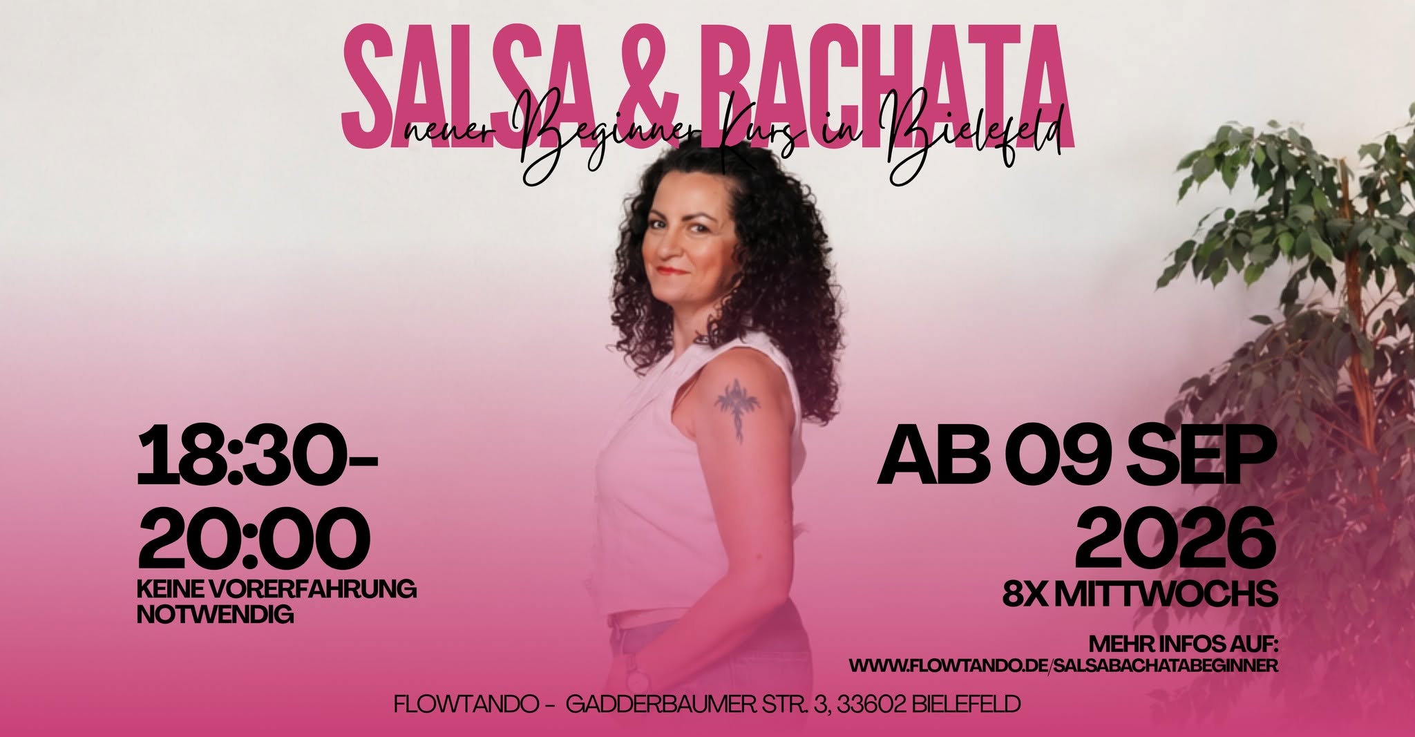 Salsa & Bachata für Beginner neuer Kurs in Bielefeld