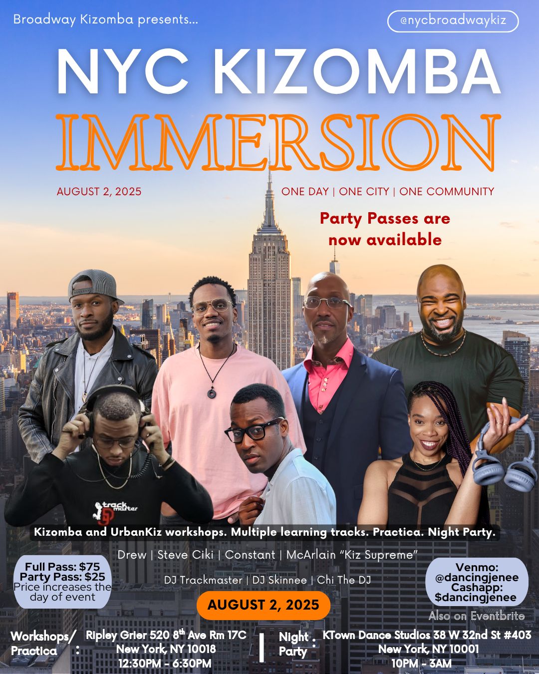 NYC Kizomba Immersion