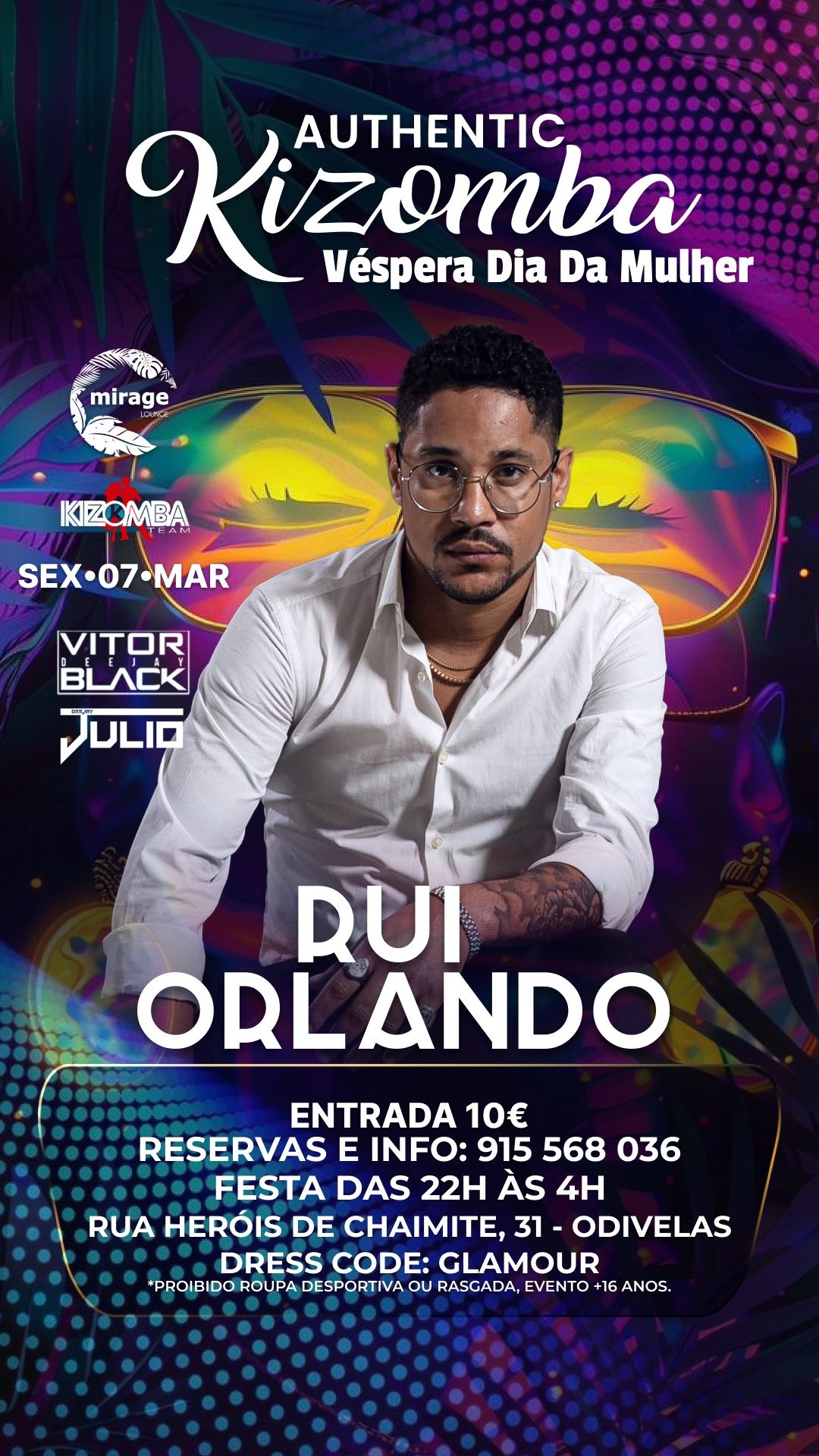 RUI ORLANDO*KIZOMBA TEAM*MIRAGE LOUNGE
