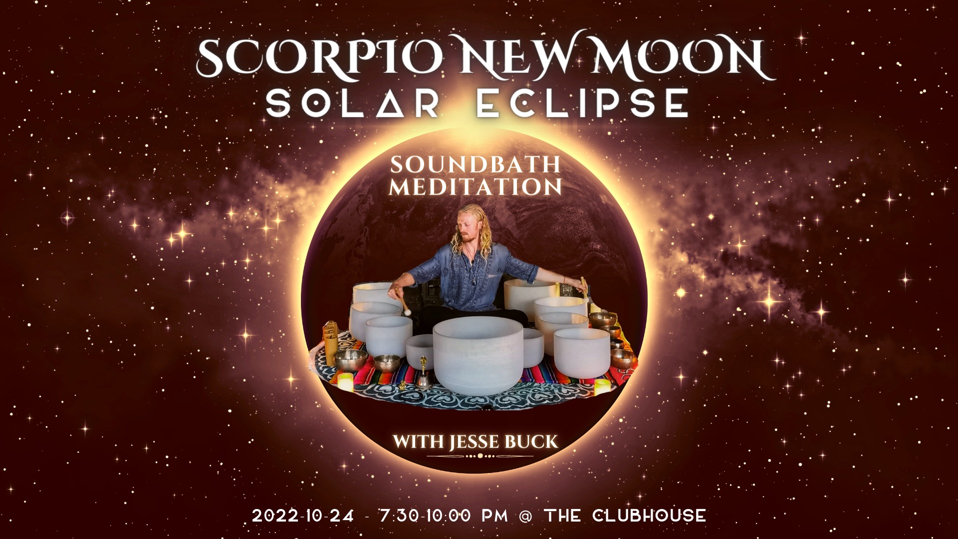 Scorpio New Moon Eclipse Soundbath Meditation