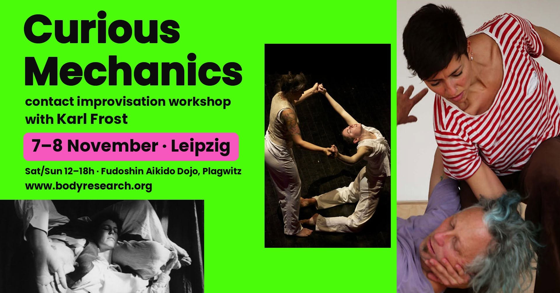 Curious Mechanics: Contact Improvisation w Karl Frost: Leipzig
