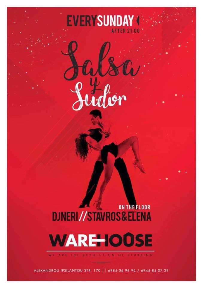 Salsa y Sudor 29 10 Every Sunday @warehouse