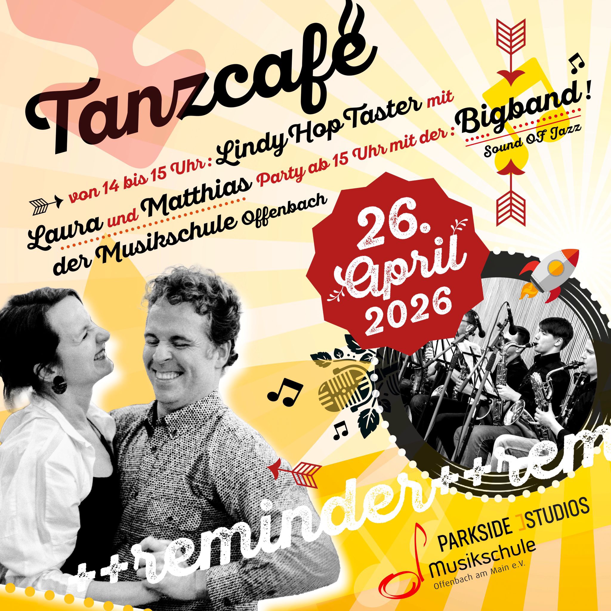 Swing Jets Tanzcafé mit Sound OF Jazz live!