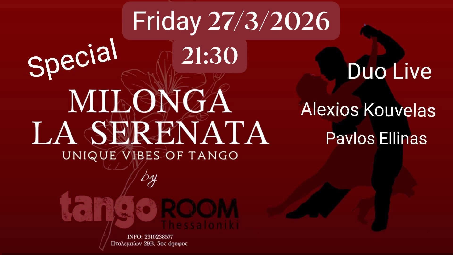 Special Milonga La Serenata - Duo Live