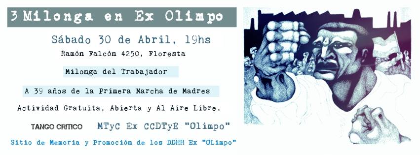 3° Milonga en Ex CCDTyE Olimpo
