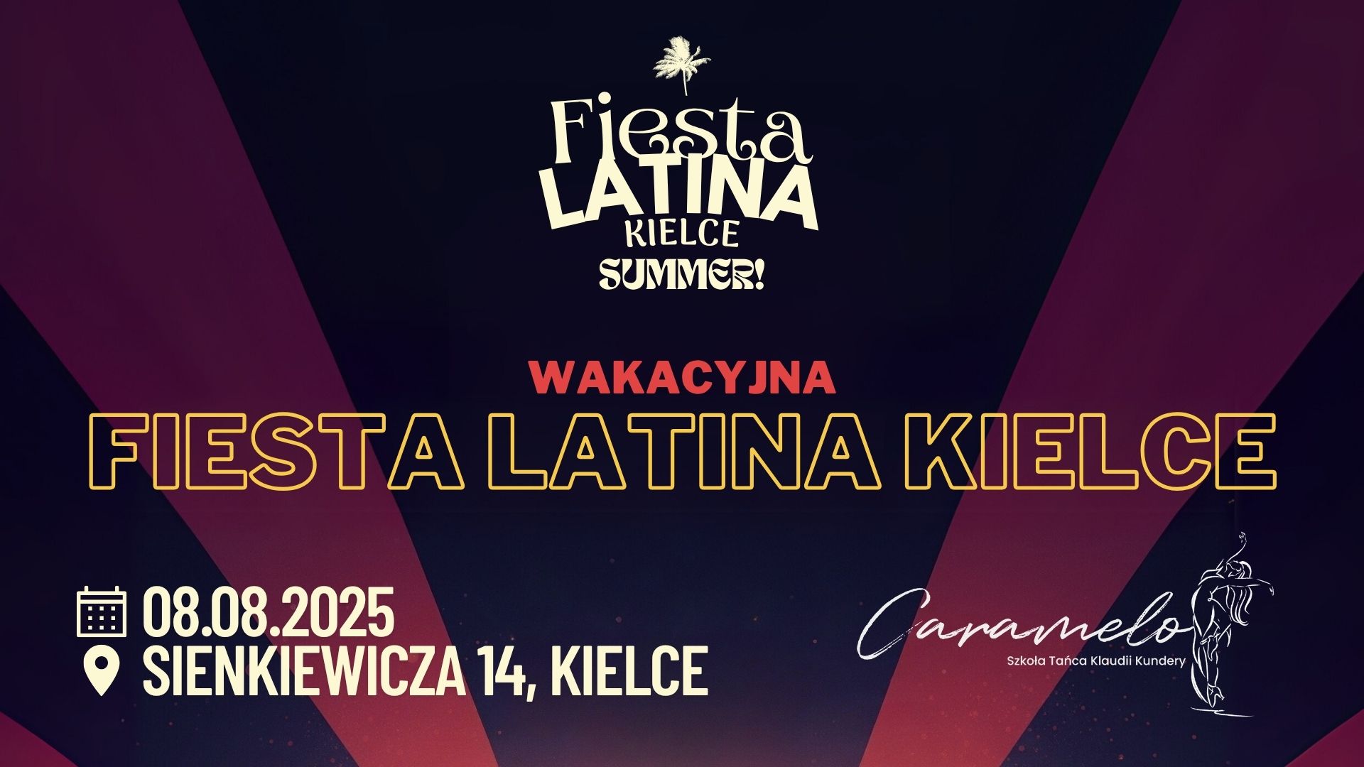 Fiesta Latina Kielce 08.08.25 wakacyjna Fiesta Latina Kielce