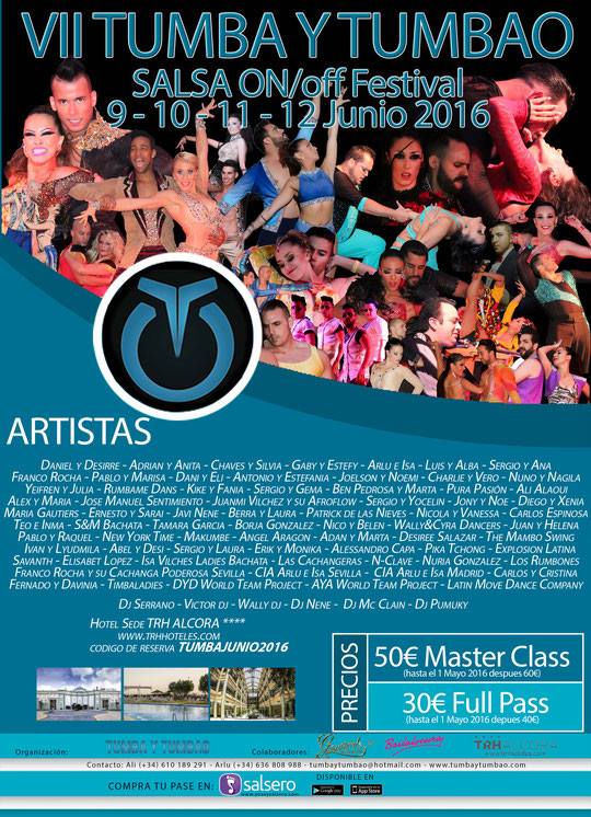 TUMBA Y TUMBAO VI 2016 SEVILLE OFFICIAL FRANCE ENGLISH