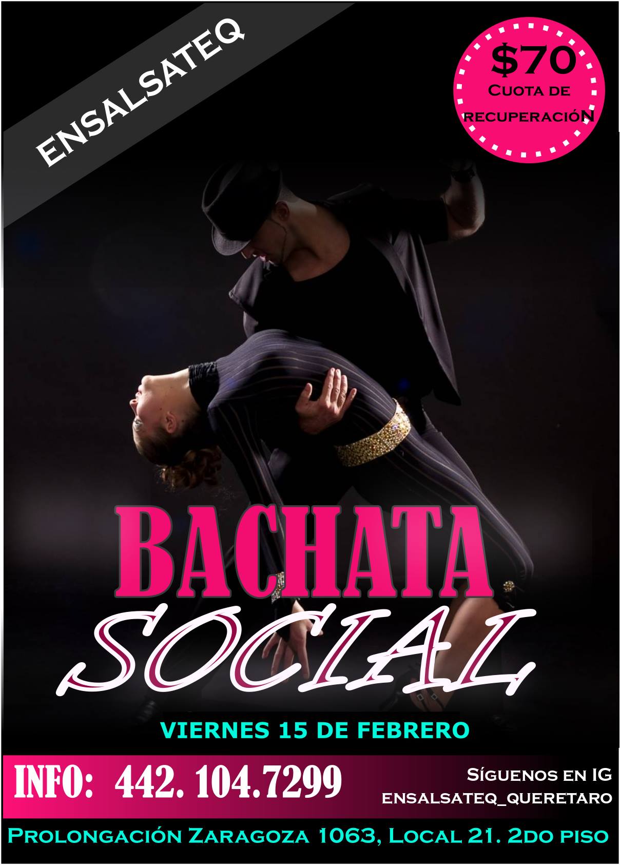Bachata sensual para los enamorados SBK Social Febrero
