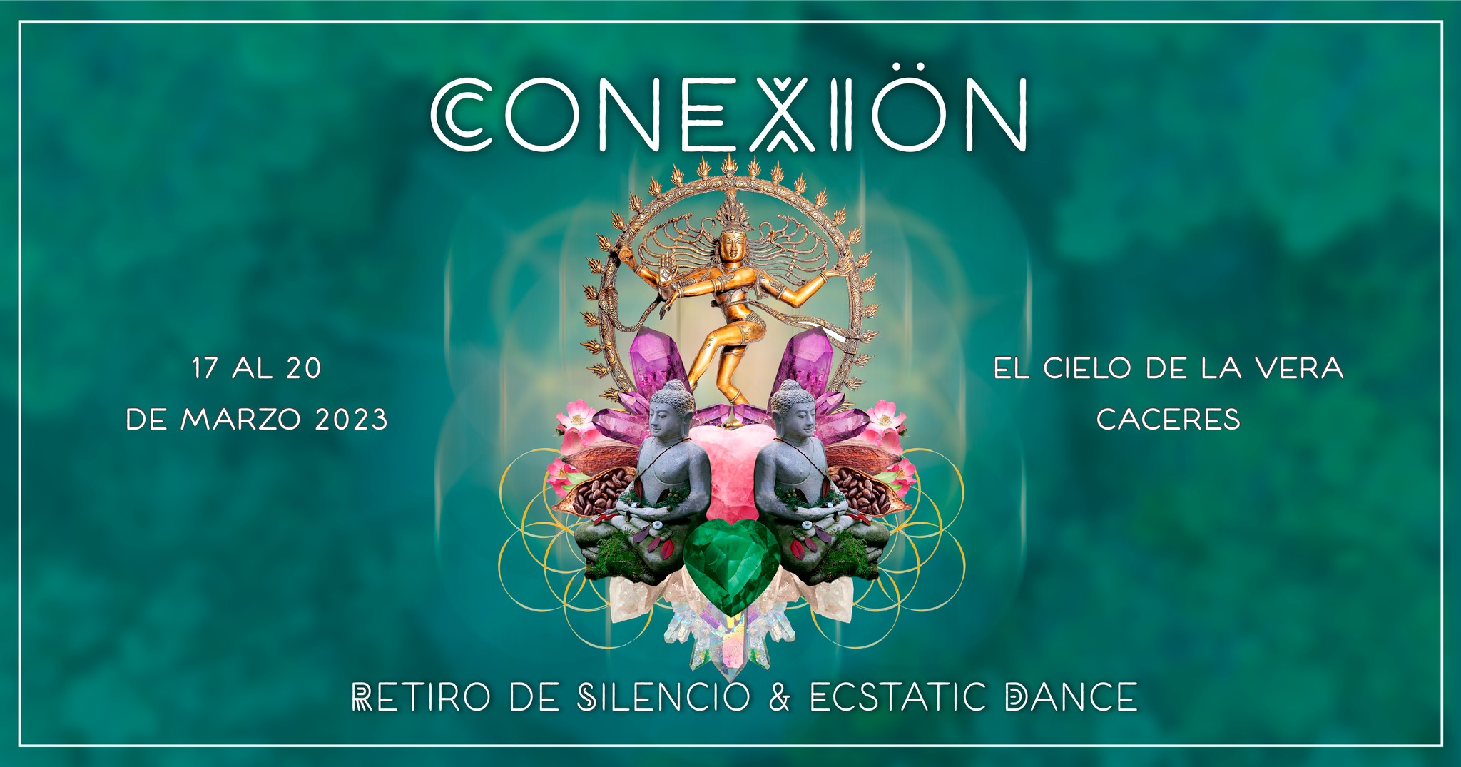 CONEXIÖN - Retiro de Silencio y Ecstatic Dance con Arun - Cáceres