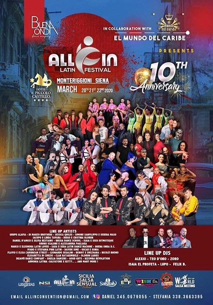 Carnevale Al Sombrero E Vinci Il All-In Latin Festival