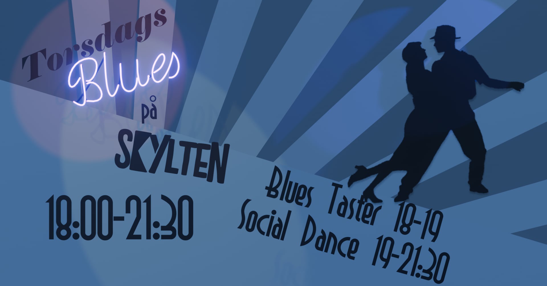 Blues Socialdans inkl prova-på för nybörjare