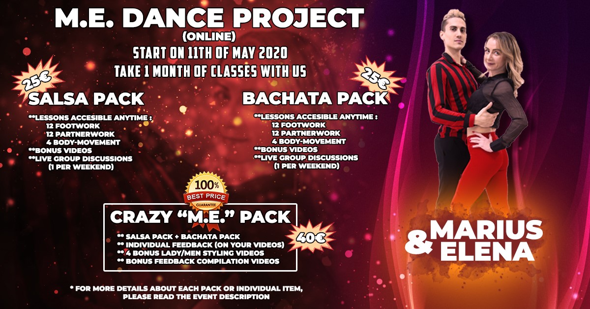Marius&Elena Dance Project - 1 month in english