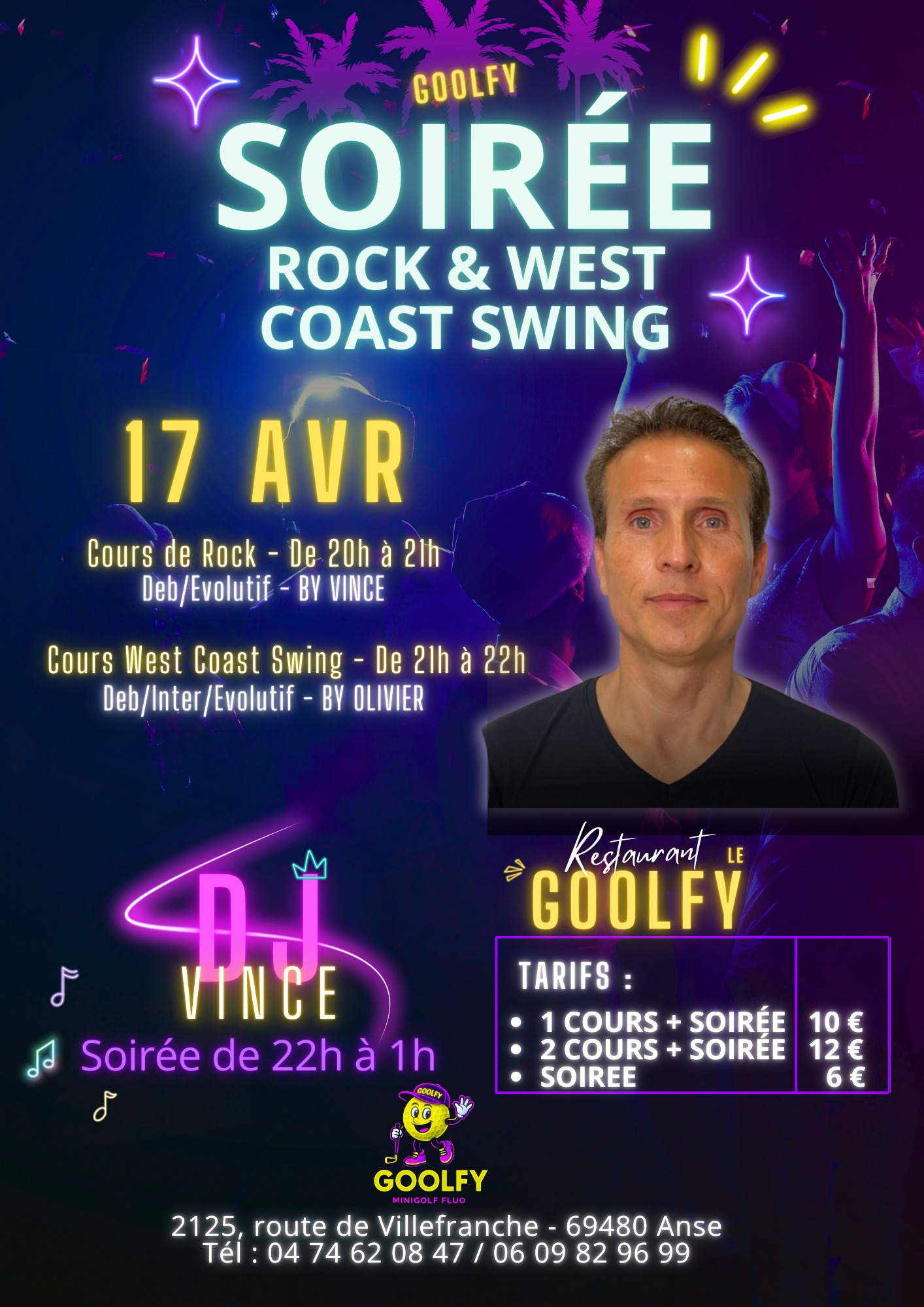 SOIRÉE ROCK ET WEST COAST SWING