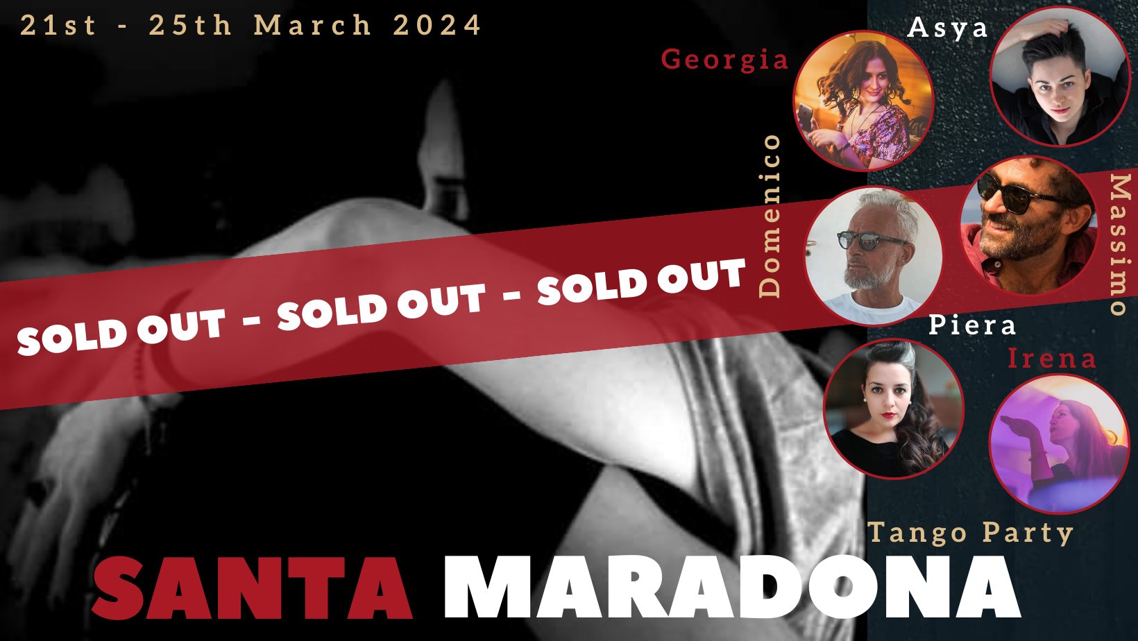 Santa Maradona Tango Party (21 25 March 2024)