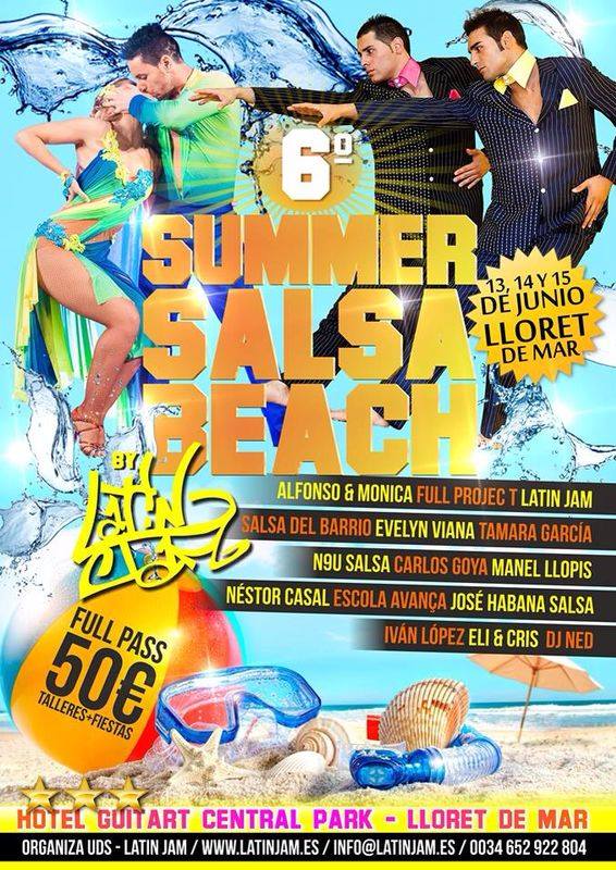 Nos vamos todos al SUMMER SALSA BEACH con N9U SALSA BCN !!!
