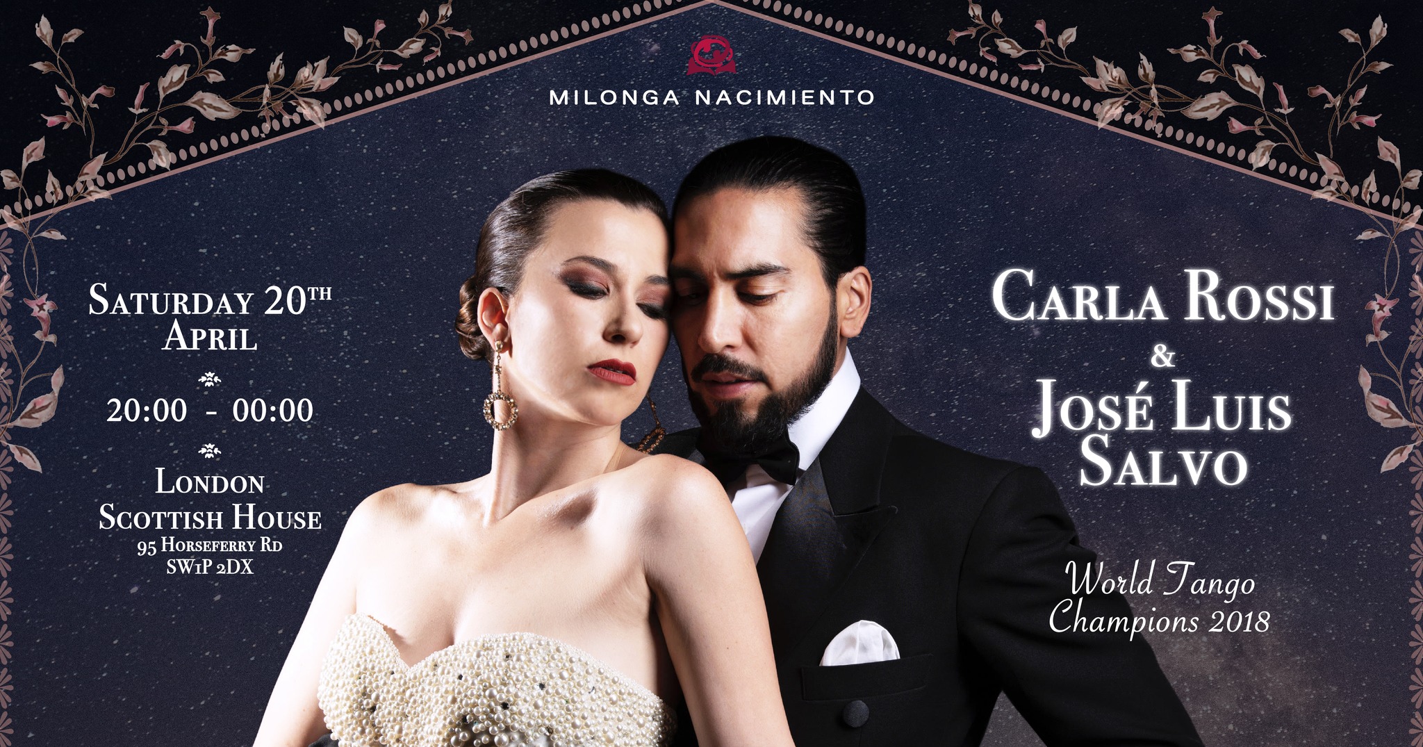Milonga Nacimiento - April Edition β€οΈβπ₯ππ» - Carla Rossi & Jose Luis Salvo