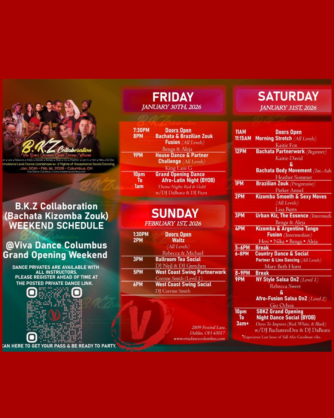 Viva Dance Columbus Grand Opening