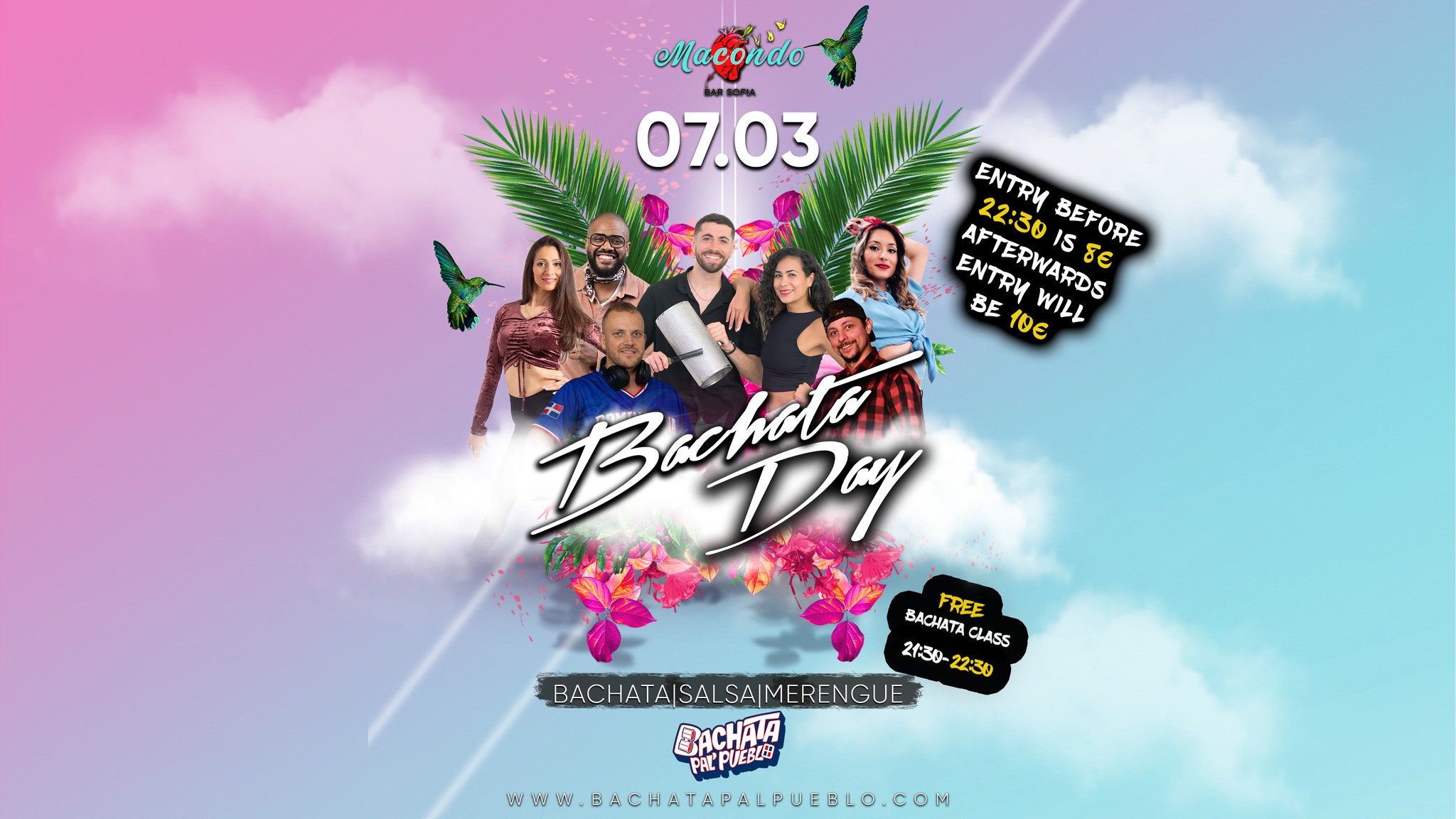 Bachata Pal' Pueblo & Macondo Present: Bachata Day