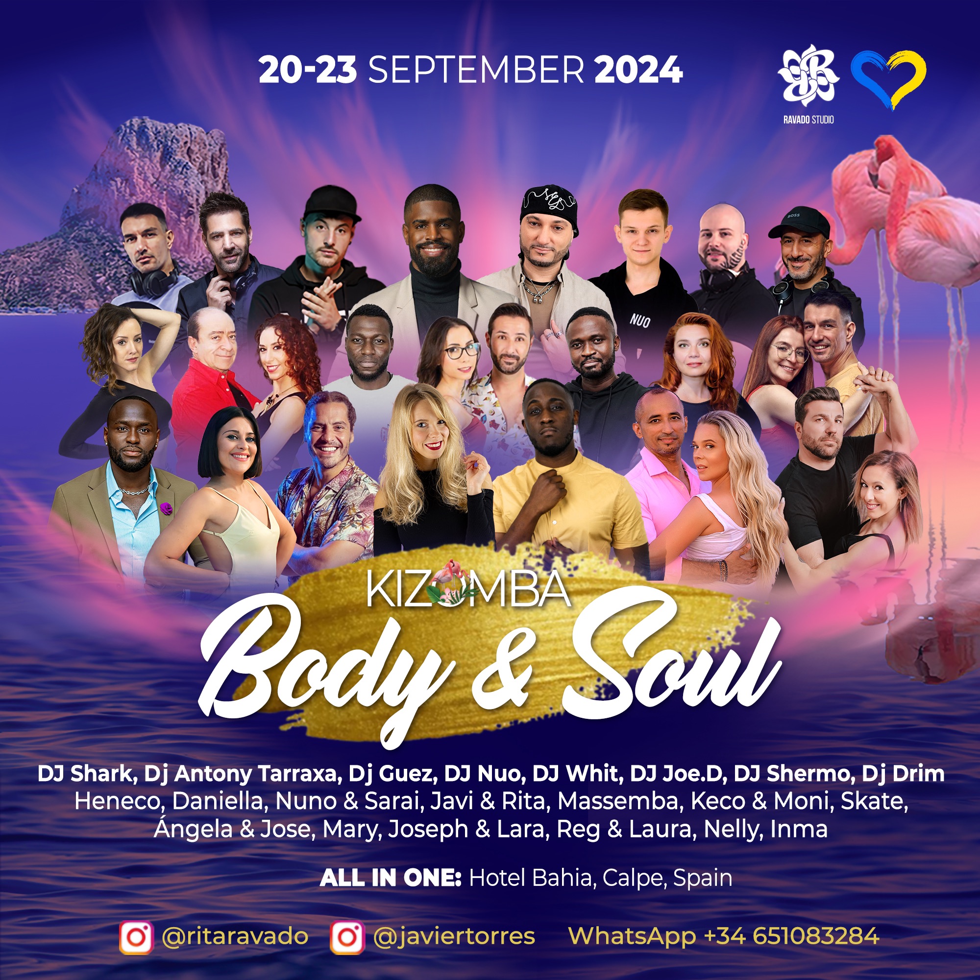 BODY&SOUL KIZOMBA FESTIVAL 2024 - Calpe Spain- 2 Edition- OFFICIAL EVENT