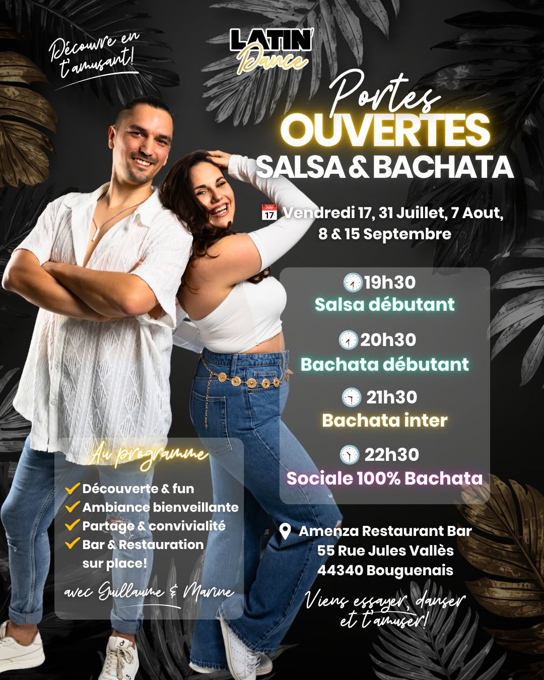 PORTES OUVERTES 2026-2027 🔥 by Latin'Dance ✨