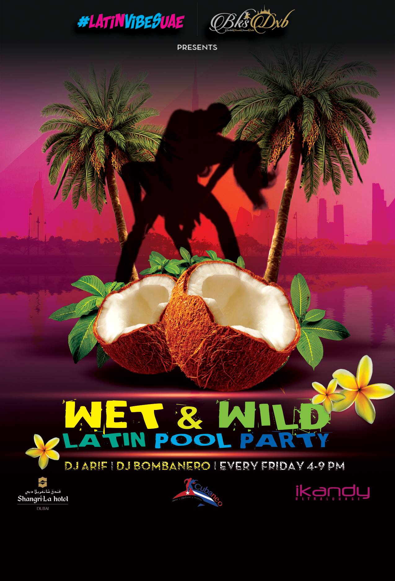 Wet & Wild Latin Pool Party