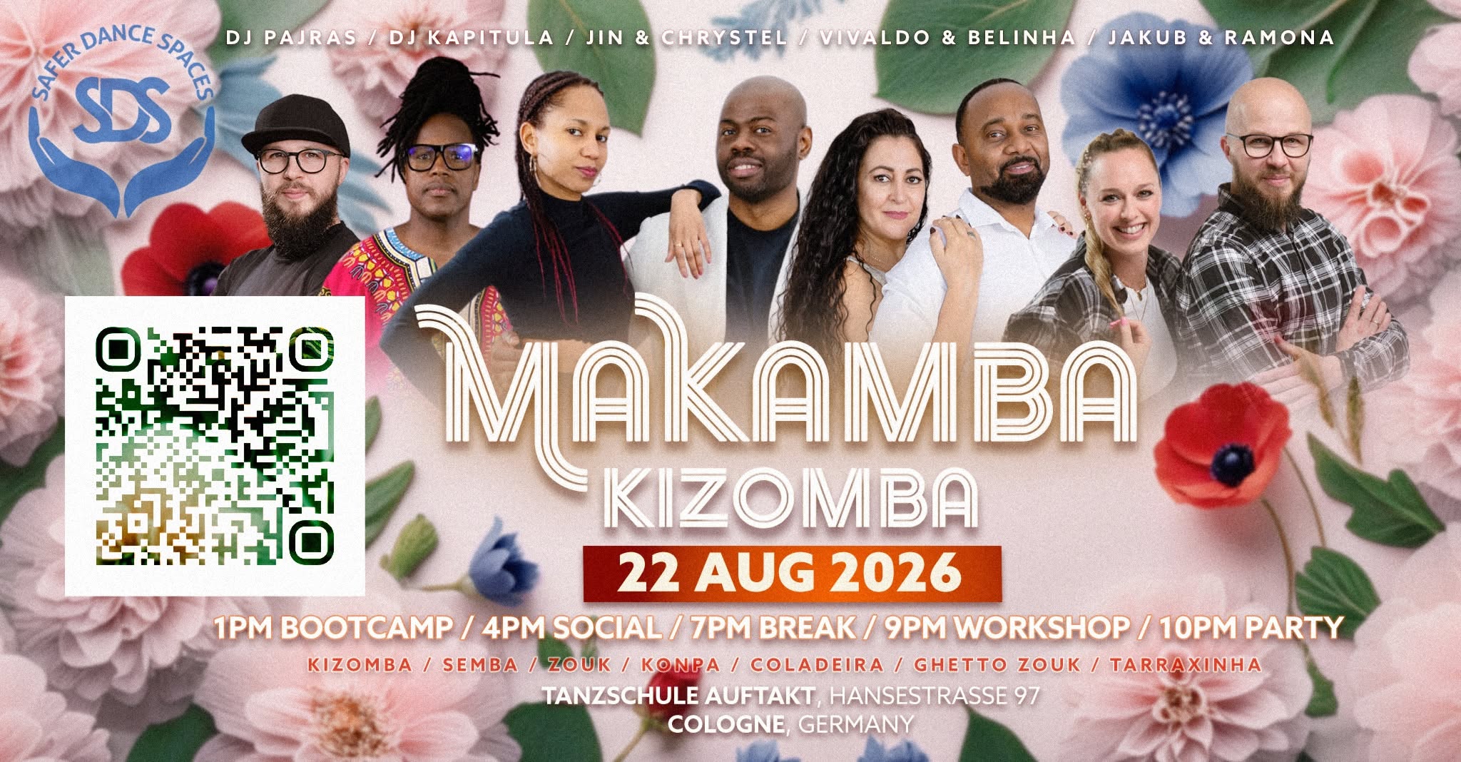 Makamba Kizomba Cologne 22 Aug 2026 Bootcamp Party