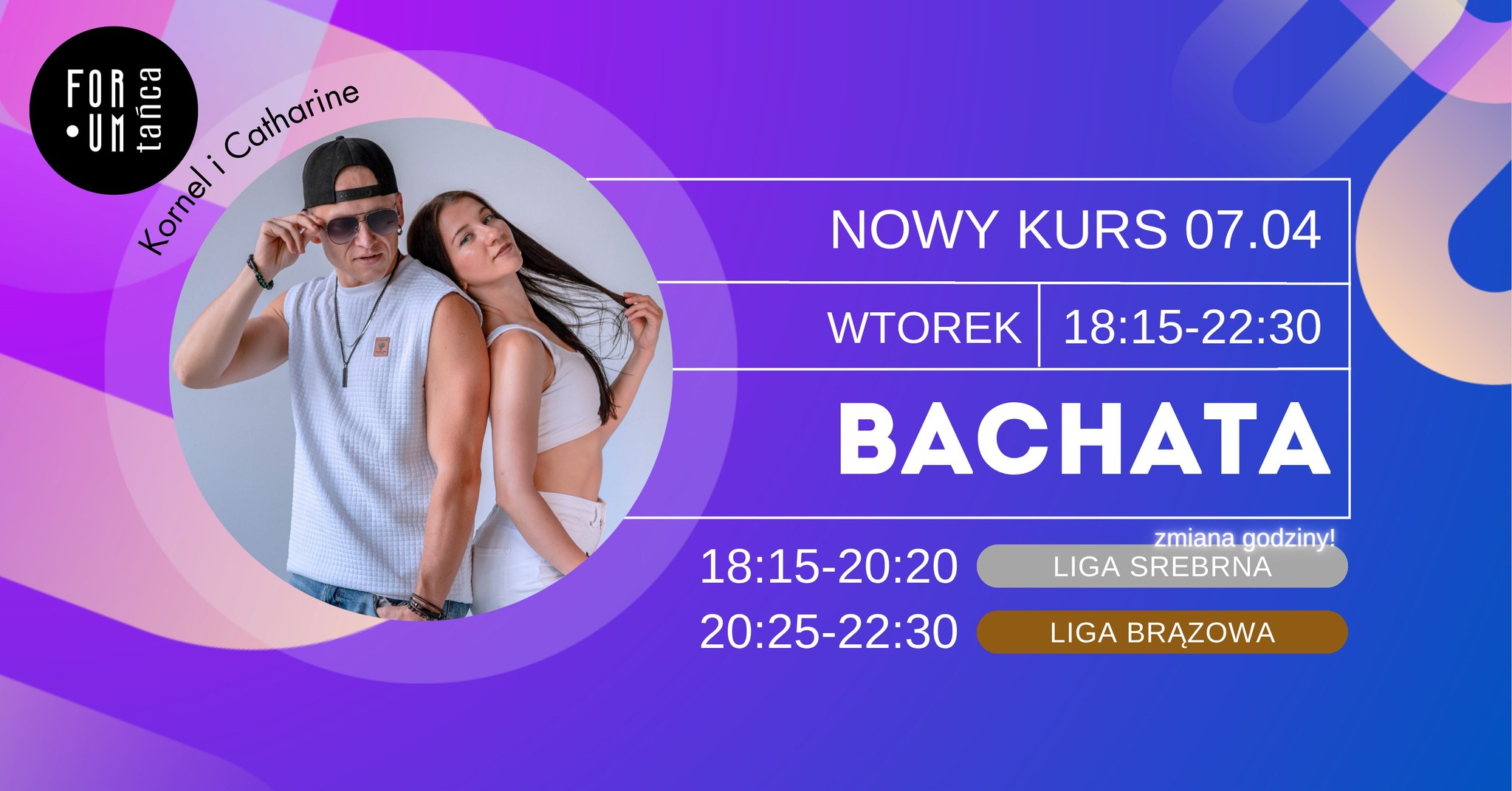 BACHATA Z KORNELEM I CATHARINE w Forum Tańca! - Grupy Otwarte!
